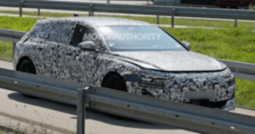 全新奧迪RS6 Avant旅行車曝光,插電混動V8,預計2026年推出