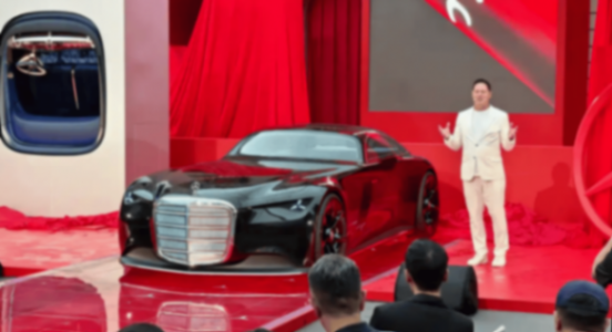 奔馳Vision Iconic首發亮相,新一代S級的極致想象?