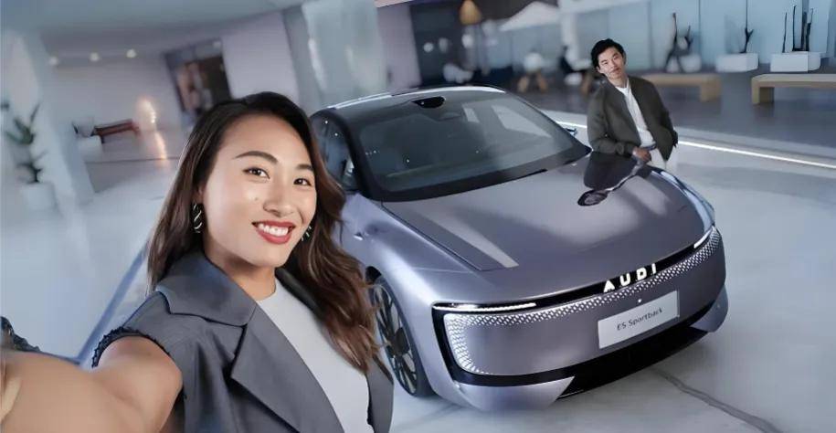 一汽奧迪將拿走全部燃油車和帶四環標的電車,上汽奧迪則清空油車,專心去做字母標AUDI品牌 圖片